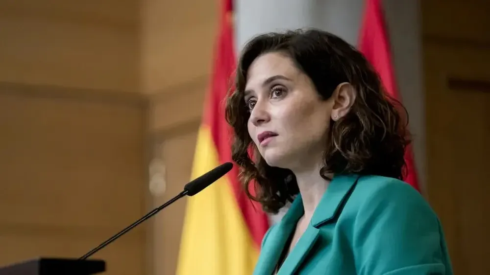 Isabel Díaz Ayuso, presidenta de Madrid.
