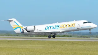 Dos vuelos inaugurales del Grupo Amaszonas llegan a Córdoba