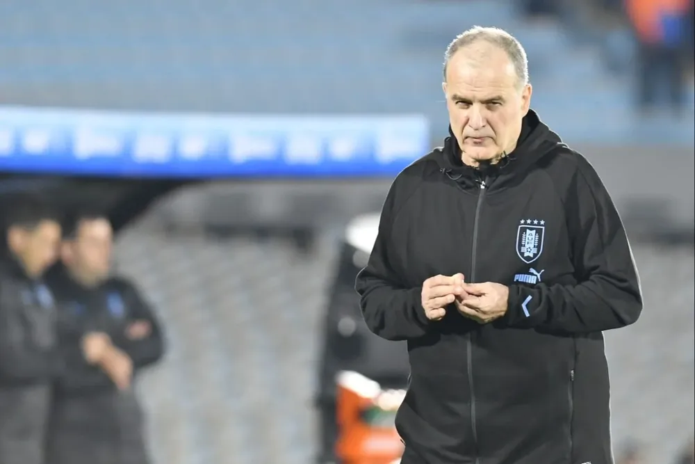 Bielsa habló del triunfo de Uruguay ante Chile