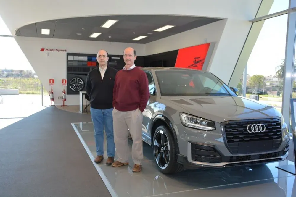 Julio César y José Manuel Lestido