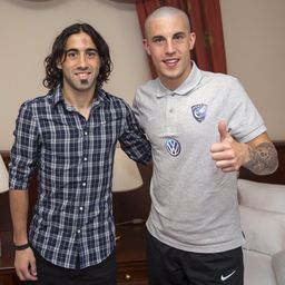 Matías Britos y Nicolás Milesi en Al Hilal