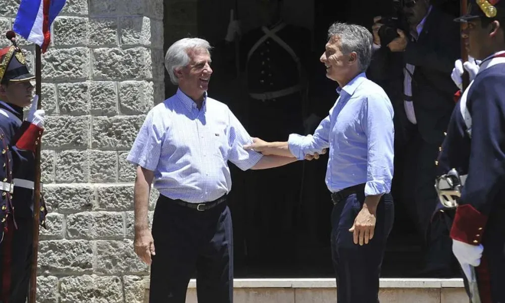 Vázquez recibió a Macri en Anchorena en enero y avanzaron en la agenda común.
