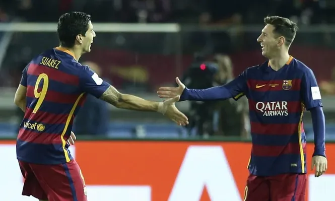 Suárez y Messi
