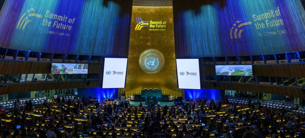 Comienzo de la cumbre de la ONU que trató el Pacto para el Futuro