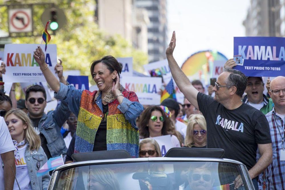 Kamala Harris se comprometió con los derechos de la comunidad LGBT antes que muchos de sus copartidarios demócratas.