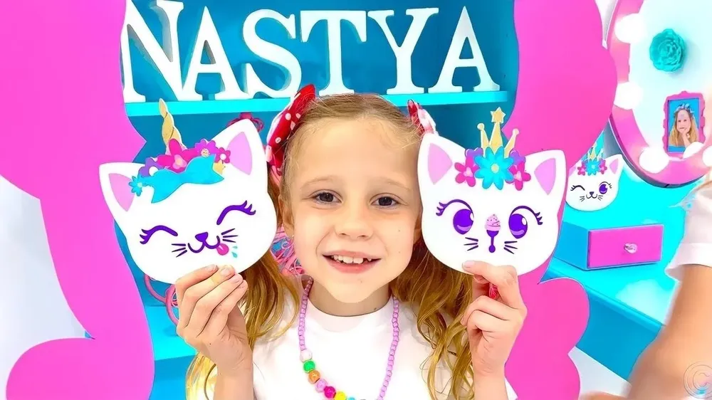 Imagen de la youtuber Like Nastya.