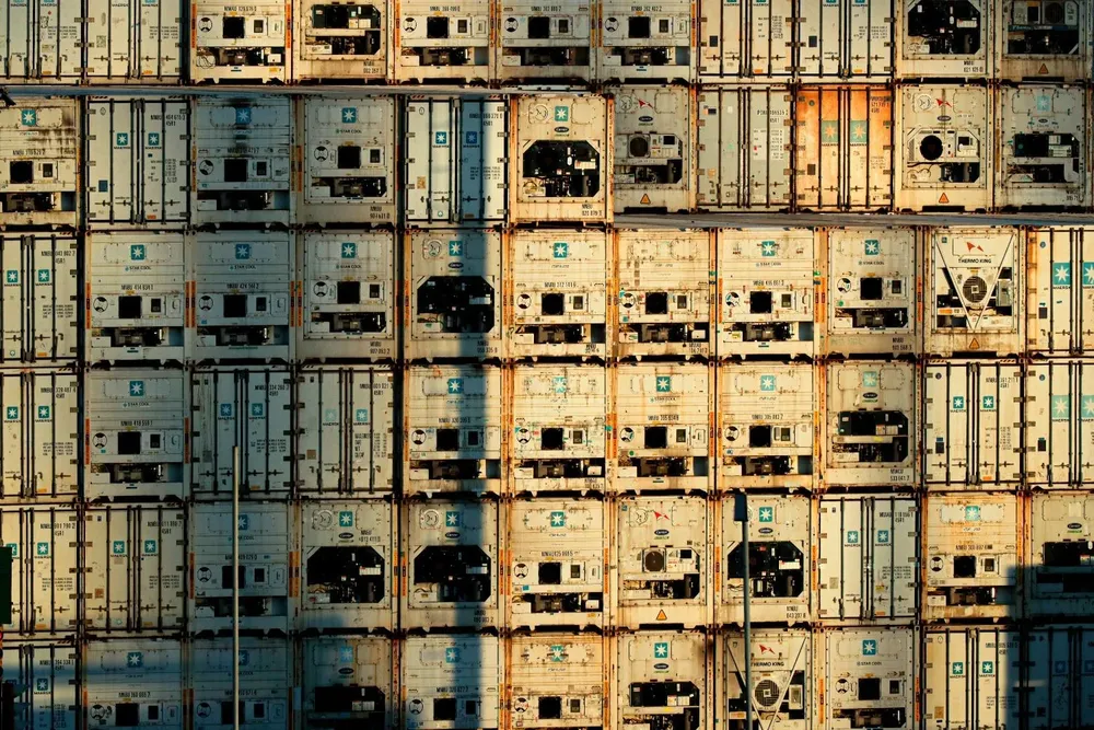 Contenedores del Puerto de Montevideo