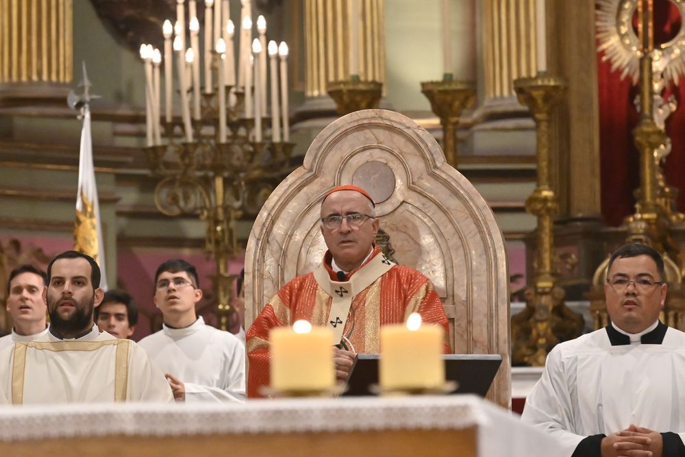 Misa por Papa Francisco catedral de Montevideo/ Daniel Sturla