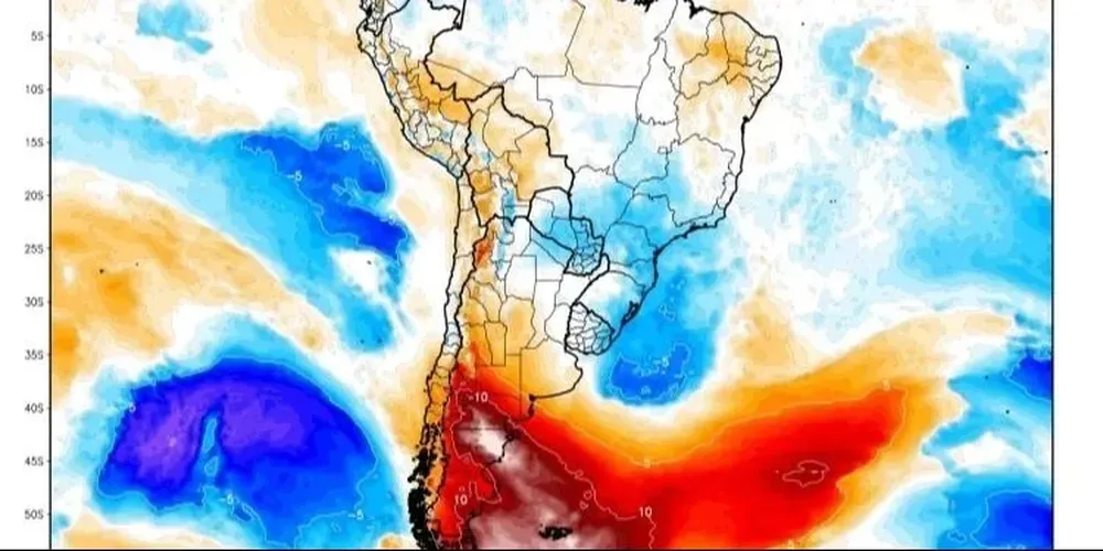 Ola de calor en la Patagonia: las causas