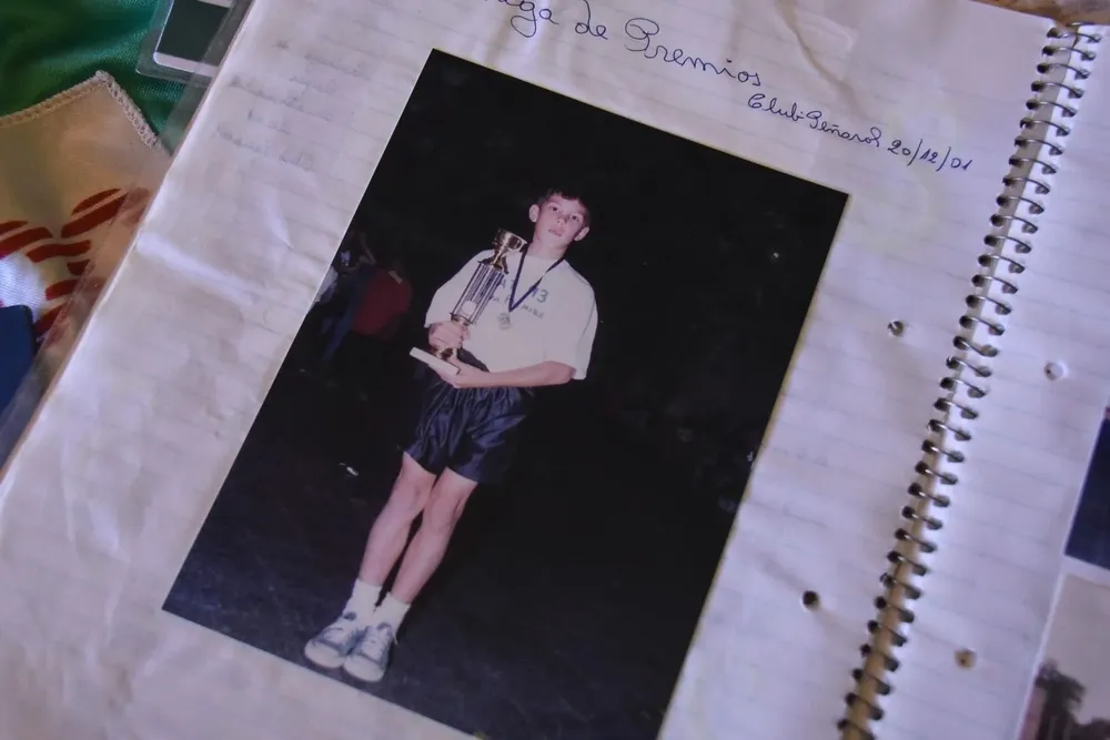 Las fotos y recuerdos que guarda su madre
