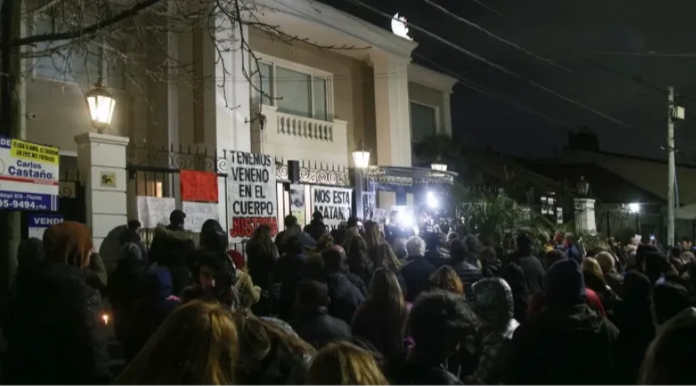 El lema de la convocatoria fue que sea pacífica