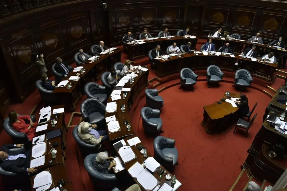 Cámara de Senadores. (Archivo)