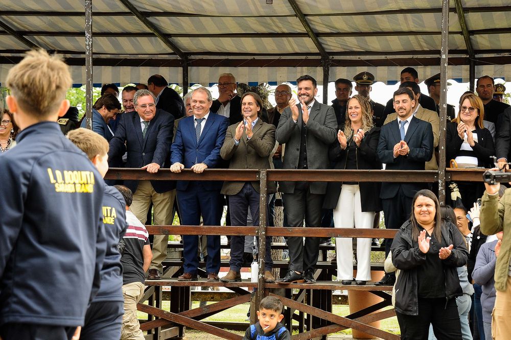 20241012 El presidente Luis Lacalle Pou en el aniversario 199 de la Batalla de Sarandí