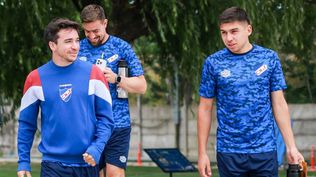 Mauricio Pereyra, Sebastián Coates y Lucas Sanabria