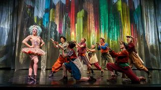 Una escena del musical Gypsy