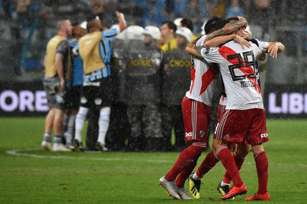 El festejo de River, las protestas de Gremio