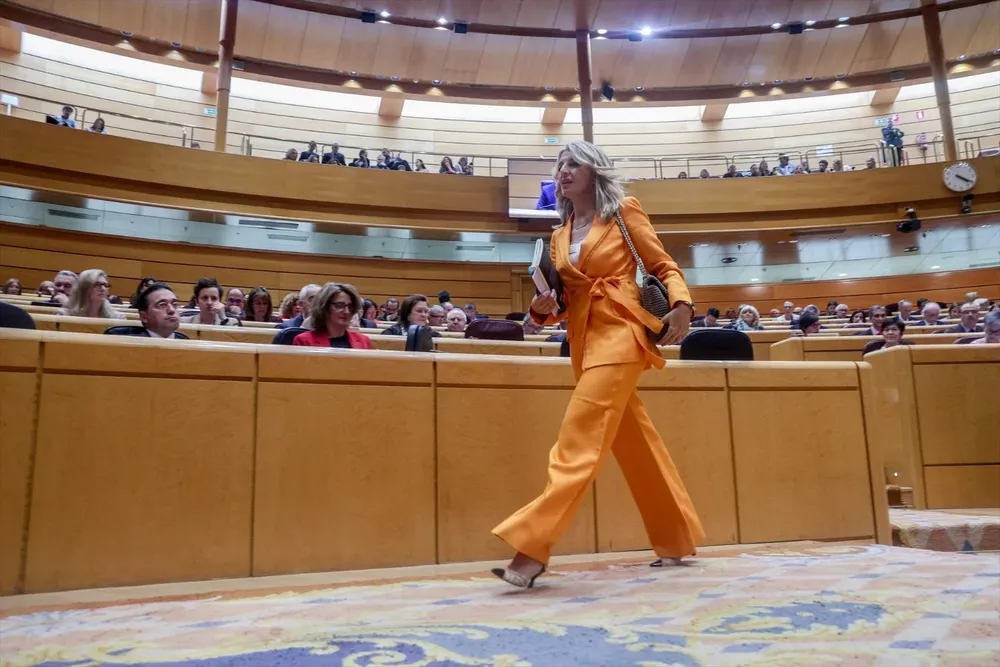 La vicepresidenta segunda del Gobierno, Yolanda Díaz.