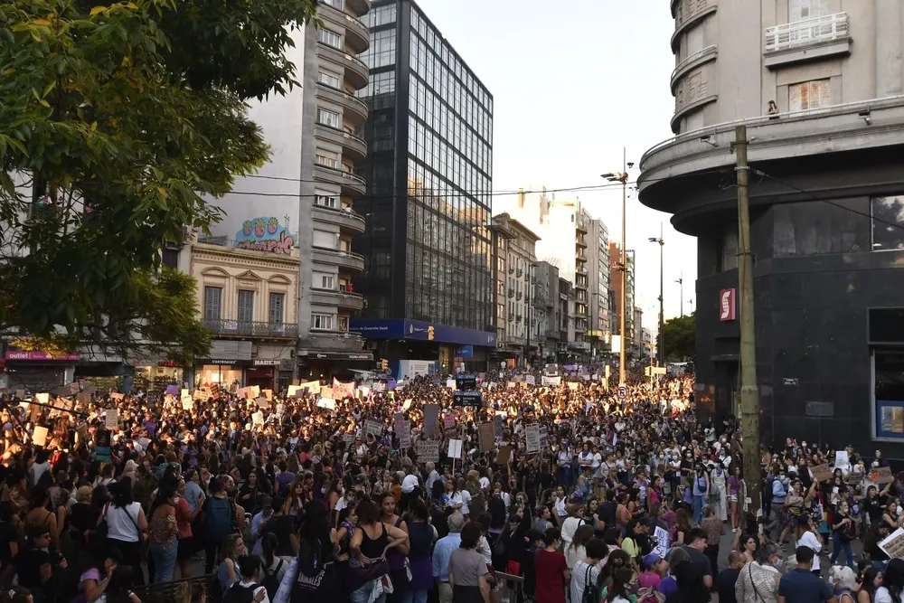 Archivo. Marcha del 8M en 2022