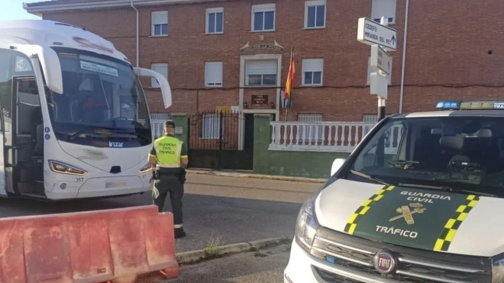 El autobús que protagonizó el incidente