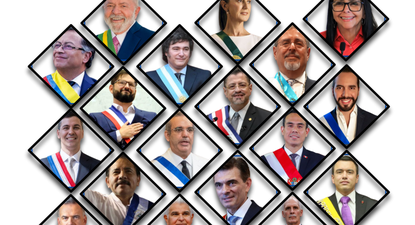 Milei, octavo en el ranking regional: la encuesta que mide la imagen de 18 presidentes latinoamericanos