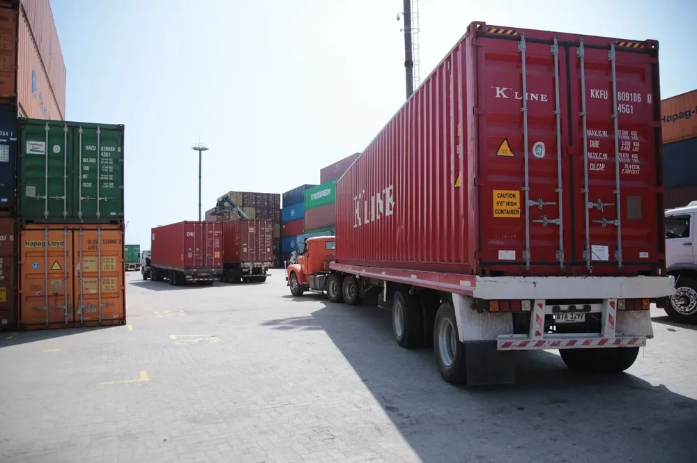 El contenedor fue escaneado previo a su salida en Montevideo