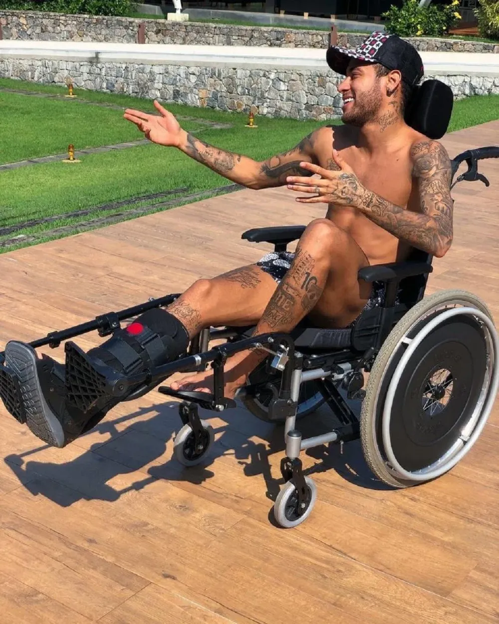 La foto de Neymar que causó polémica