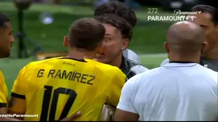 La discusión de Milito y Gastón Ramírez