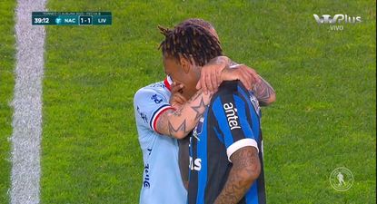 Nicolás López y Abel Hernández