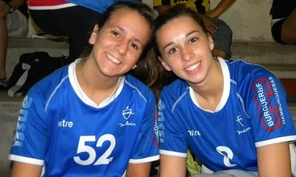 La figura de Malvín, Meche Saiz (52) junto a Joaquina Rosillo