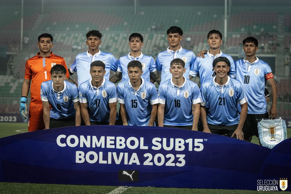 Uruguay en el sub 15 de Bolivia