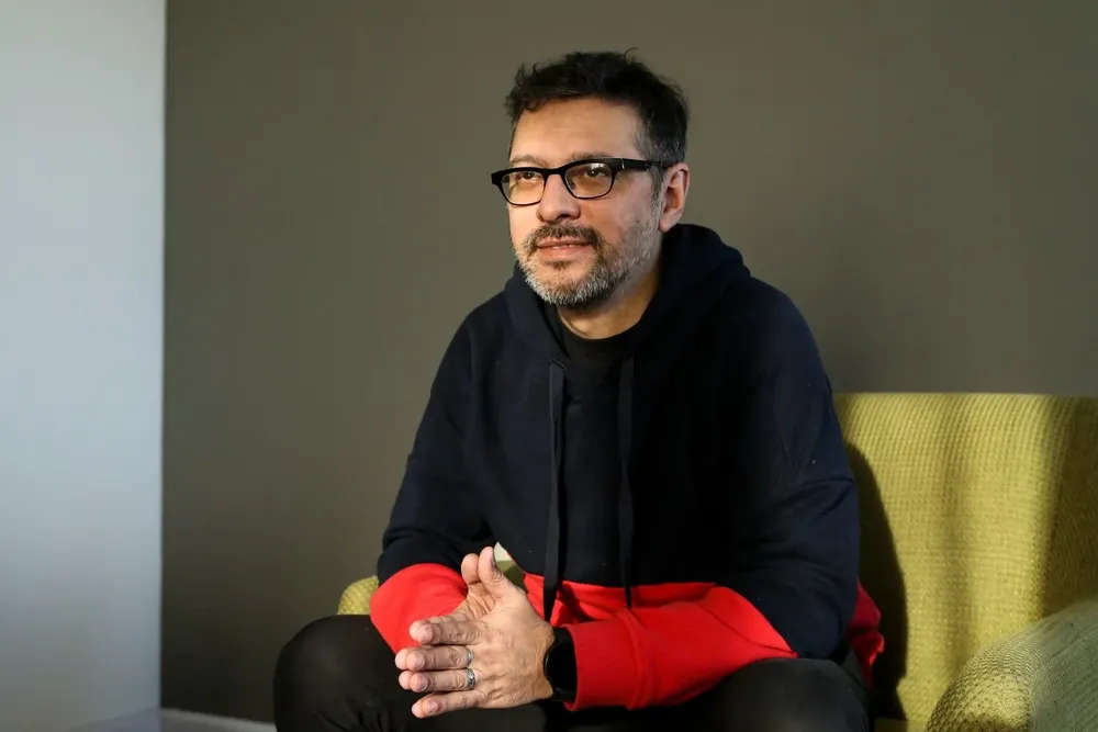 El periodista argentino Julio Leiva