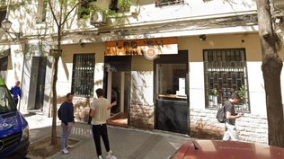 Foto del portal donde ocurrieron los hechos