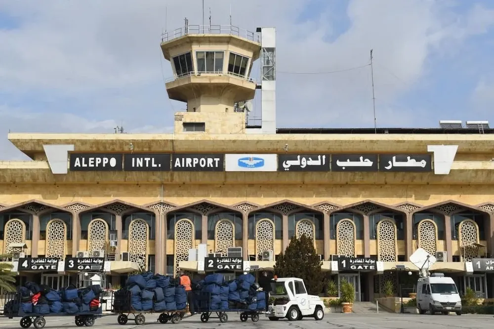 Aeropuerto de Alepo, Siria