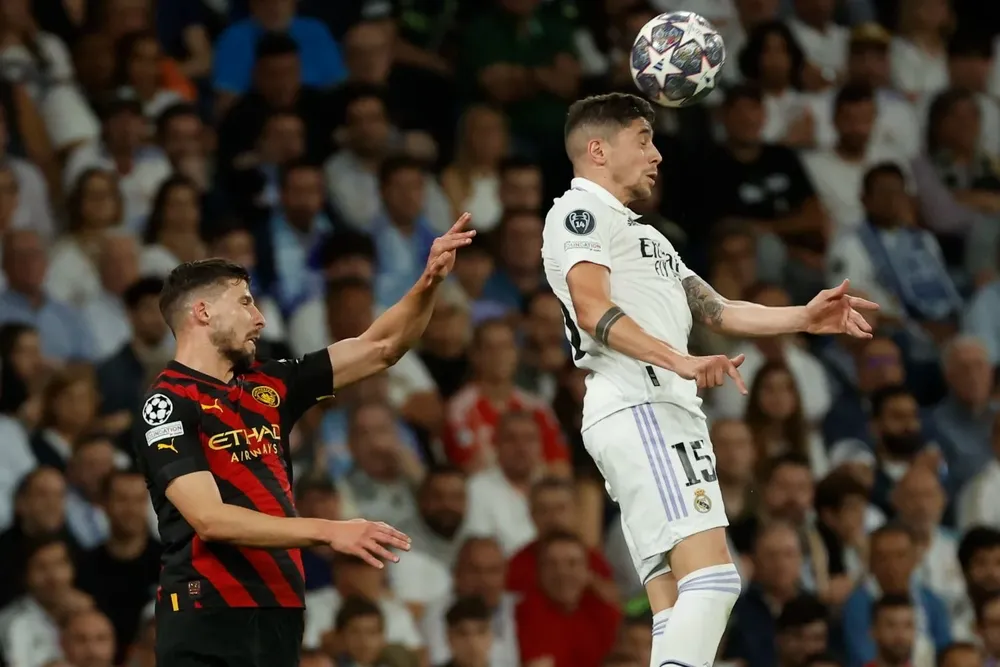 Ruben Dias y Fede Valverde