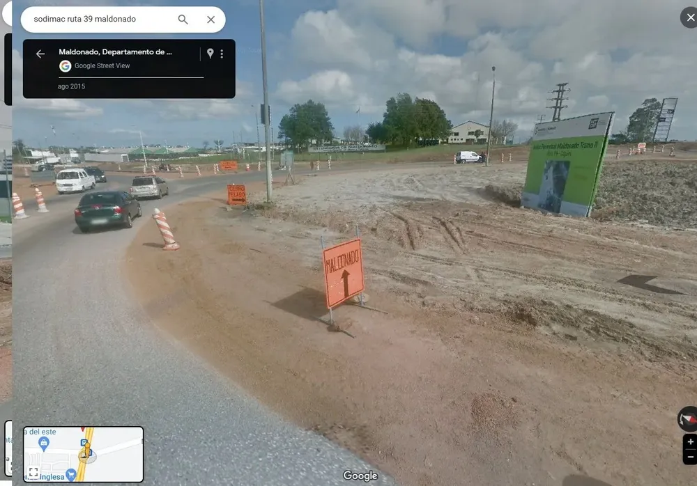 Rotonda Ruta perimetral Maldonado