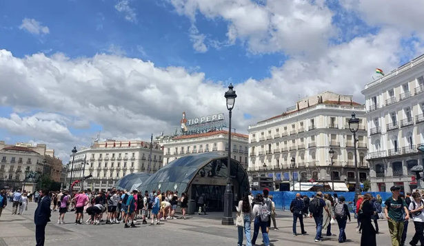 Estación de Cercanías en la Puerta del Sol