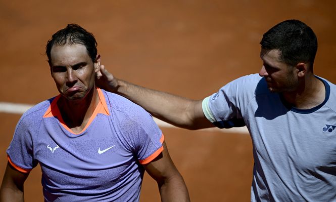 Rafael Nadal fue eliminado por el polaco Hubert Hurkacz en el Masters 1000 de Roma &nbsp;