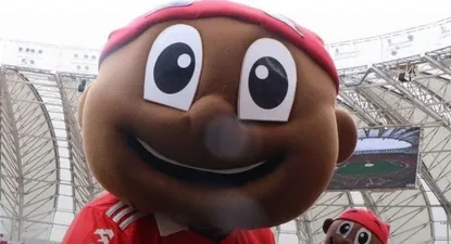 La mascota de Internacional de Porto Alegre