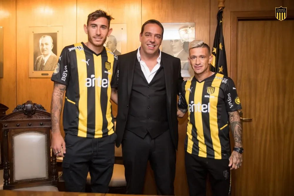 Rak en su llegada a Peñarol