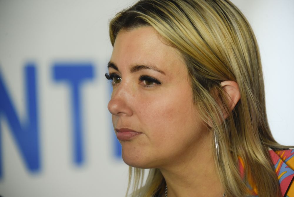 La candidata a la vicepresidencia por el Partido Nacional, Valeria Ripoll