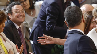 Pedro Sánchez, Begoña Gómez y Álvaro García Ortíz