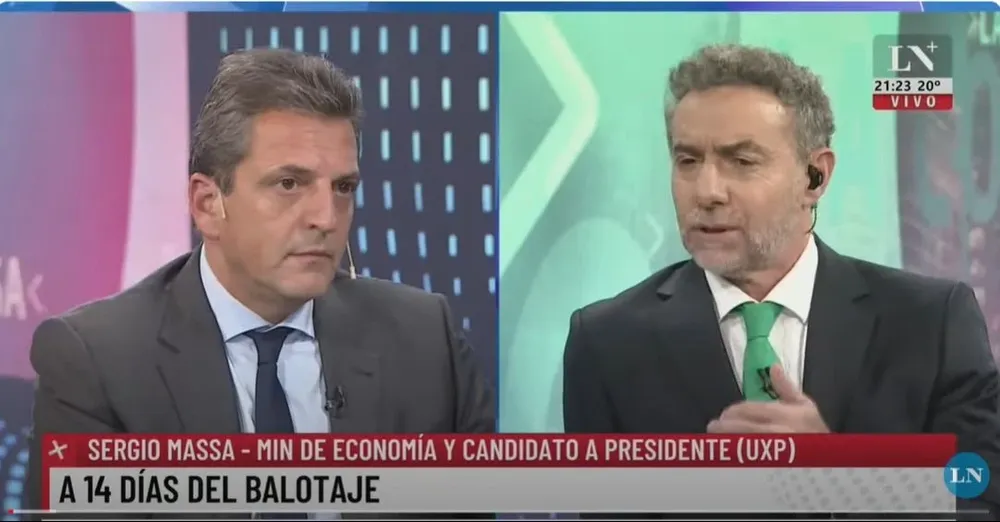 Massa con Majul: la relación entre el candidato y Cristina Kirchner, ¿qué dijo?