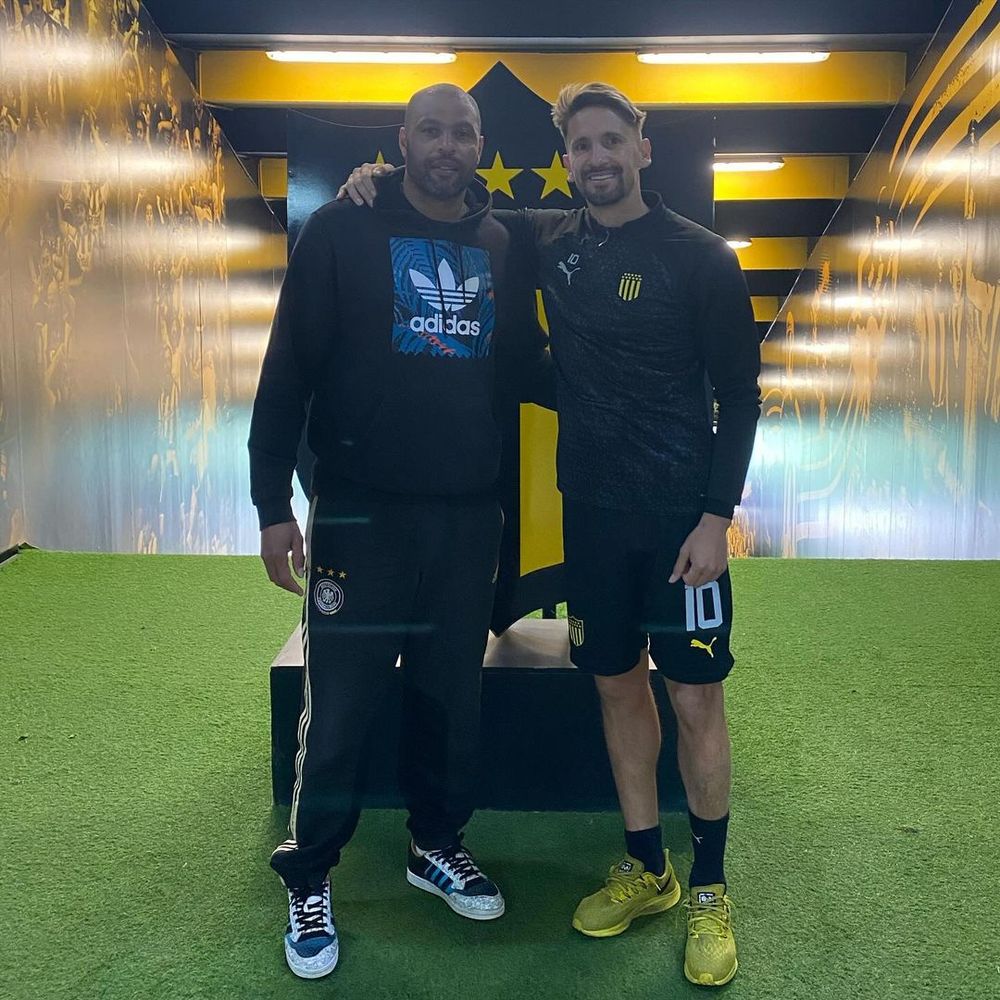 José María Franco con Gastón Ramírez