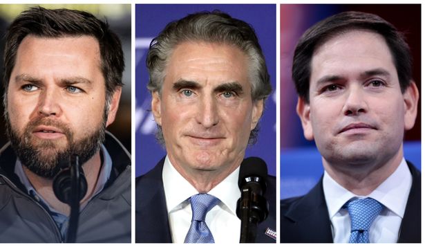 Posibles vicepresidentes de Donald Trump: J.D. Vance, Doug Burgum y Marco Rubio
