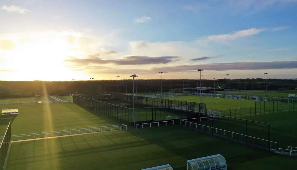 El campo de entrenamiento del Leicester City