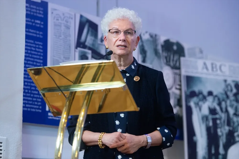 La embajadora del Estado de Israel, Rodica Radian-Gordon