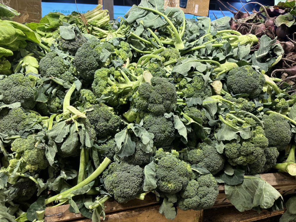 Brócoli, producto recomendado.