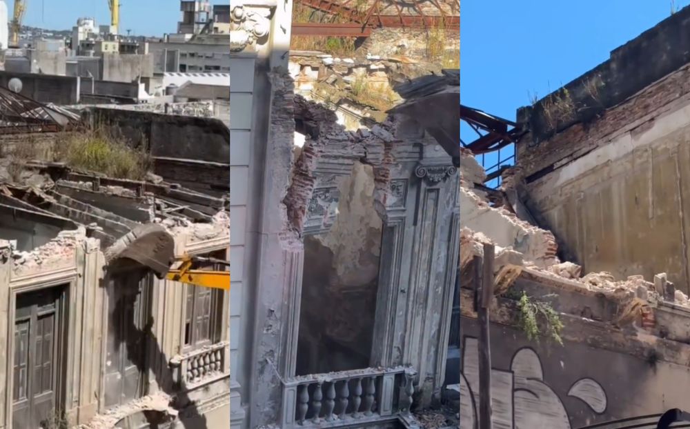 Demolición edificio