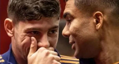 Federico Valverde y Casemiro en Real Madrid