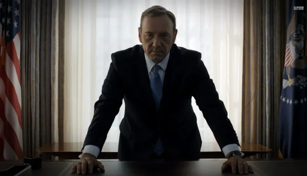 Kevin Spacey intepreta a Frank Underwood en la serie House of Cards